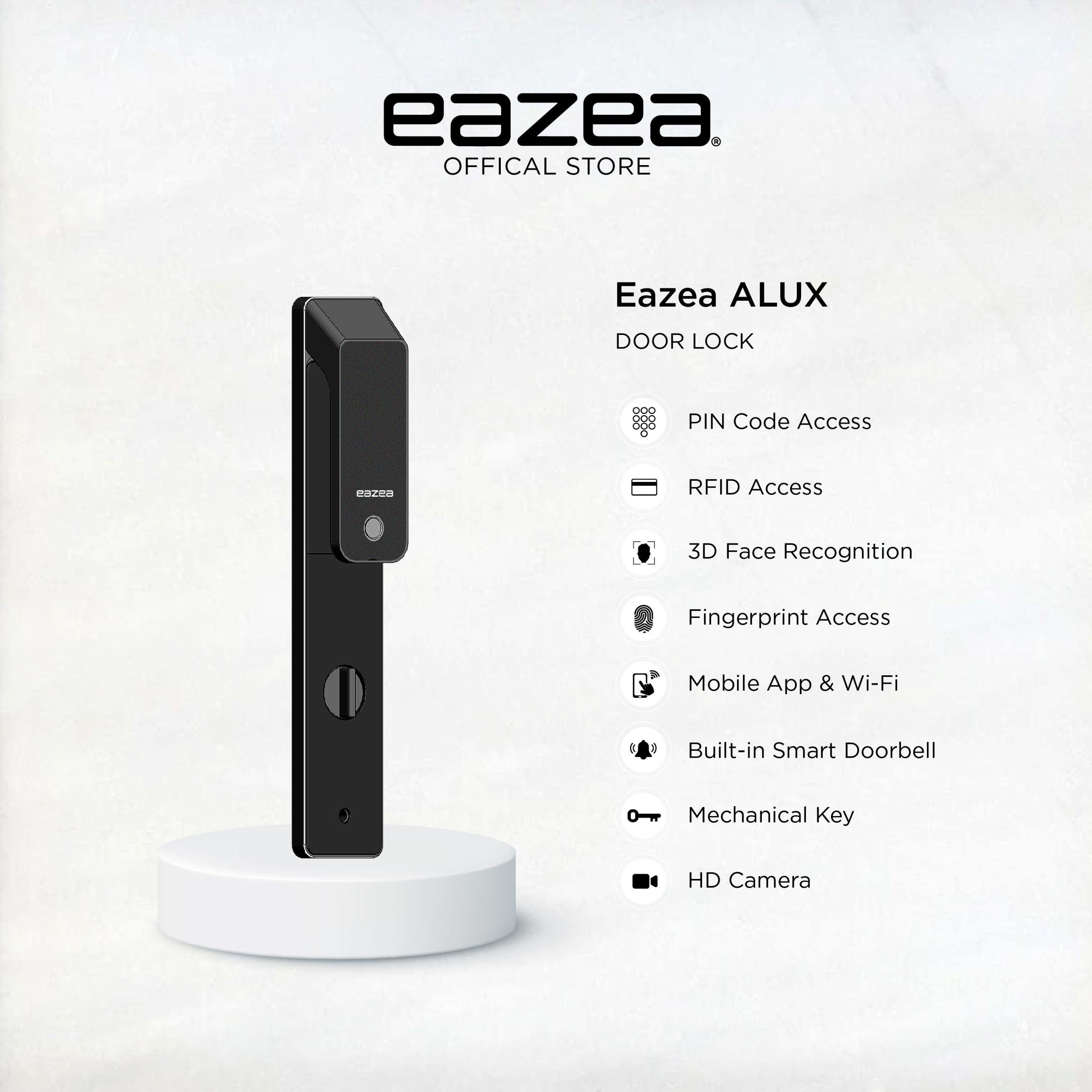 Eazea Alux Smart Door Lock - Image 2