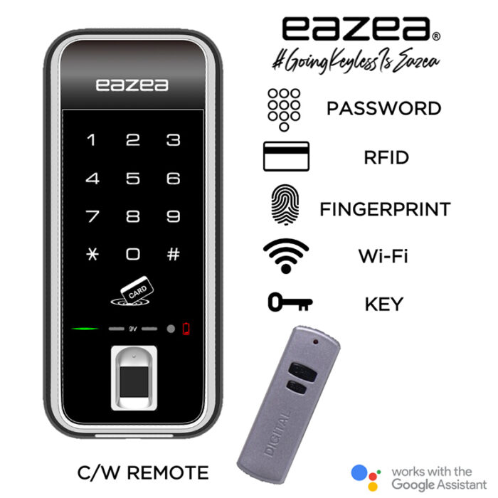 Eazea Touch-G 2.0 Wi-Fi Digital Gate Lock