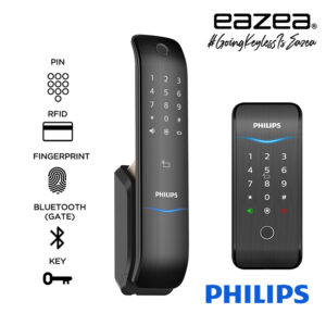 Philips EasyKey 6100 Digital Door Lock + Philips EasyKey 5100-K_eazea