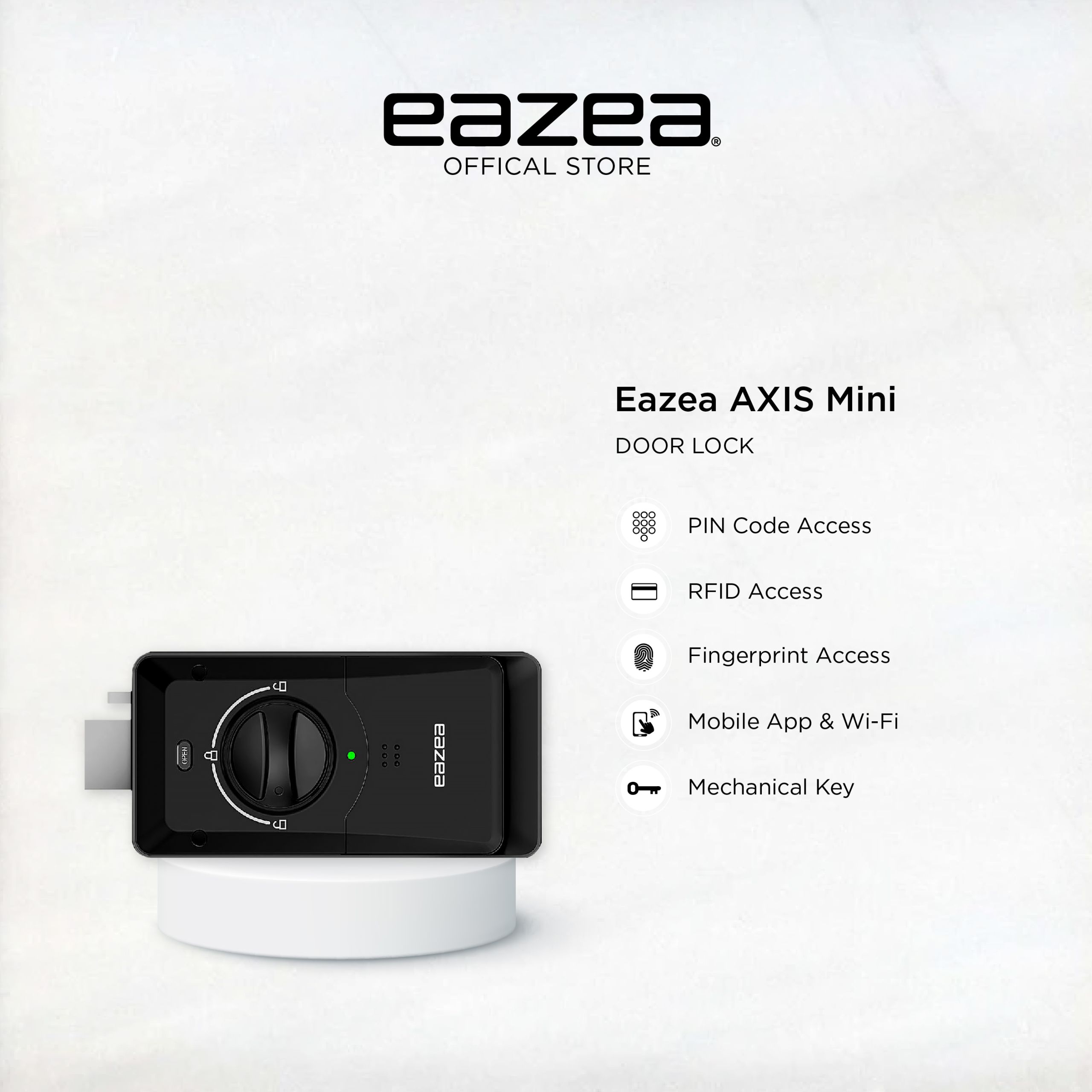 Eazea AXIS Mini Smart Door Lock - Image 2